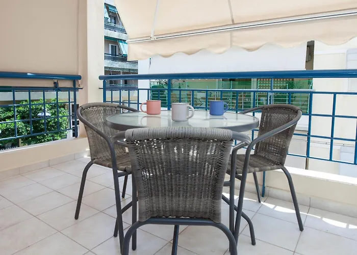 Petralona Gem Hotel-Style Studio With Balcony